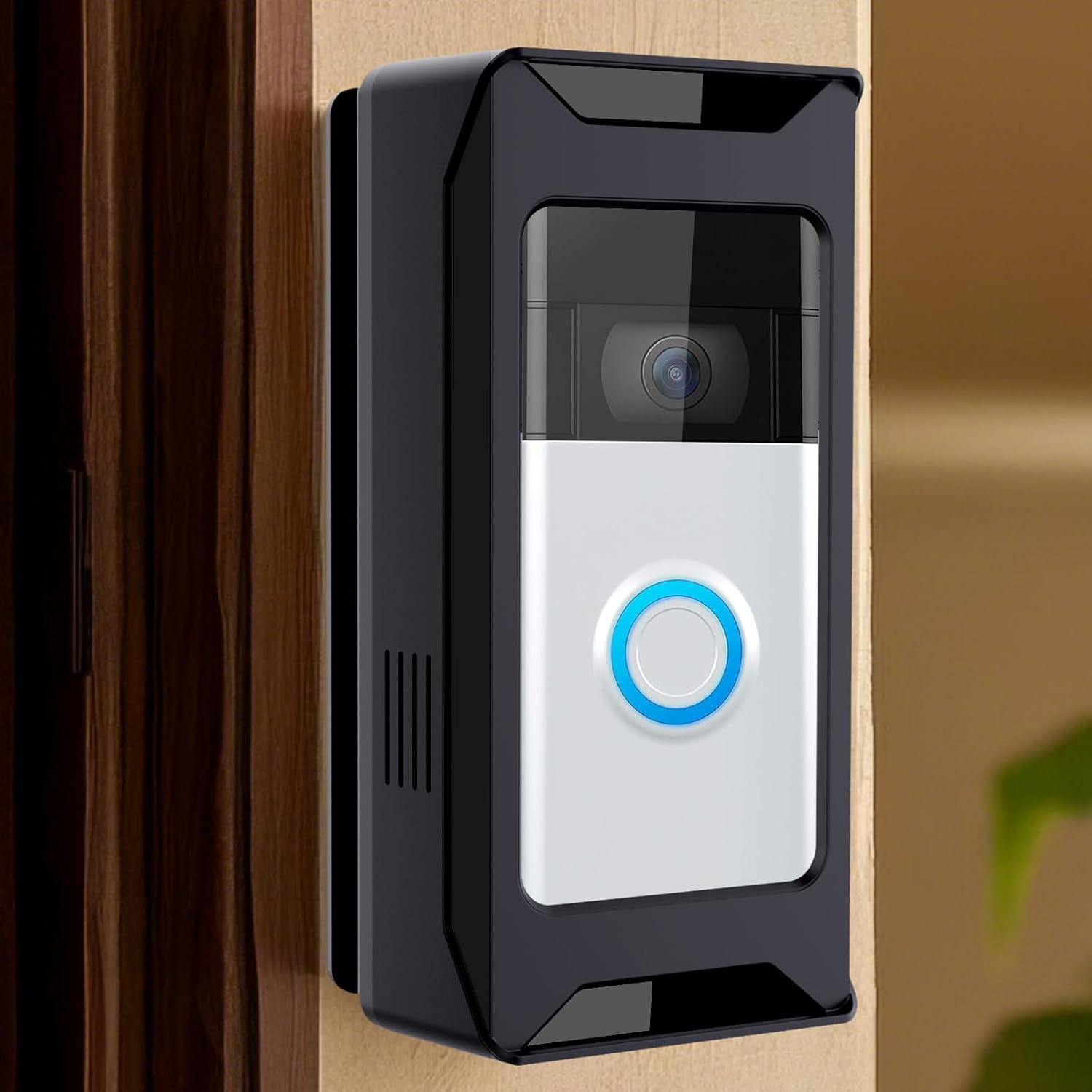 Secure Mount for Ring/Blink Doorbells - No-Drill, Adjustable Angle