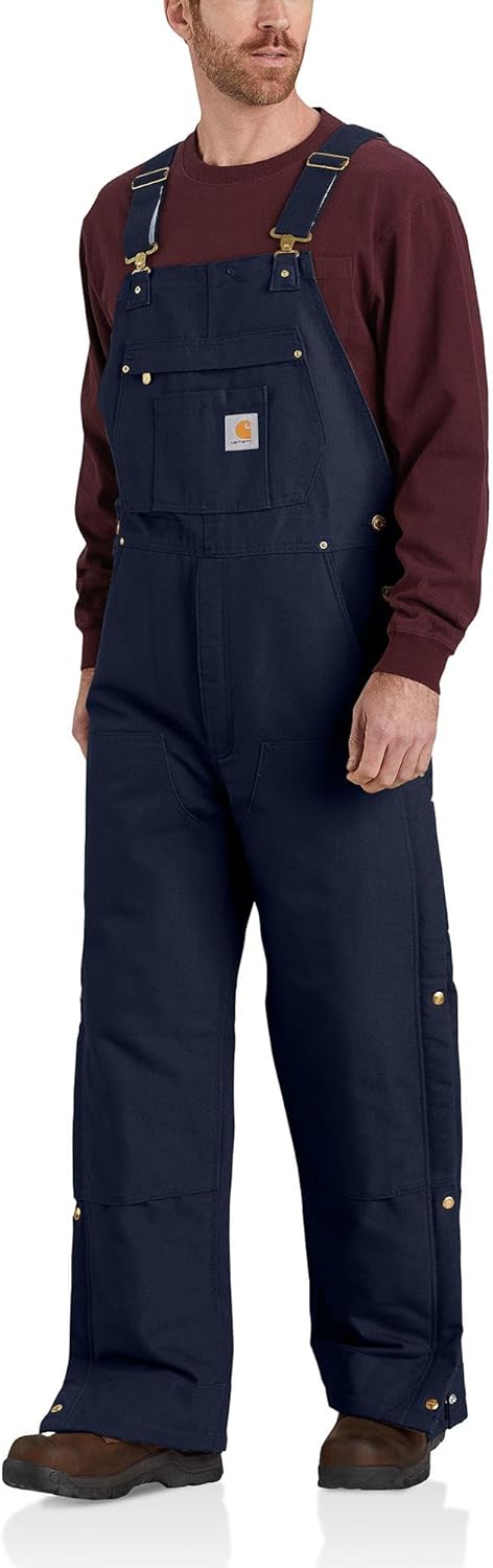 Carhartt Men's Loose Fit Insulated Bib Overall for Comfort