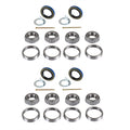 Trailer Axle Hub Wheel Bearing Kit Pack of 4 - Fits 1in 2000-2200 lb