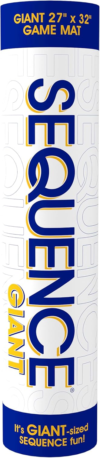 Jax Giant SEQUENCE Game - Jumbo Tube Edition with Mat