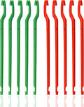 Easy Fish Hook Remover Tool 10pcs - Portable Plastic Disgorger Set