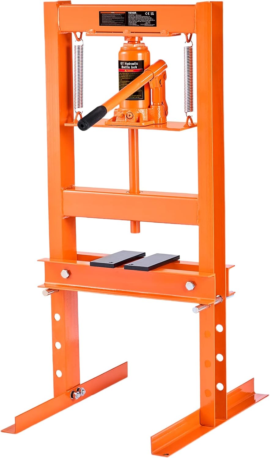 VEVOR Hydraulic Shop Press with 6 Ton Capacity for Professionals