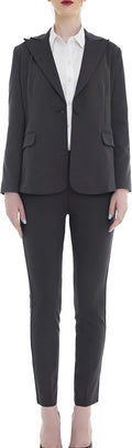 Marycrafts Women's Pant Suits Set - Professional Two Piece Suit
