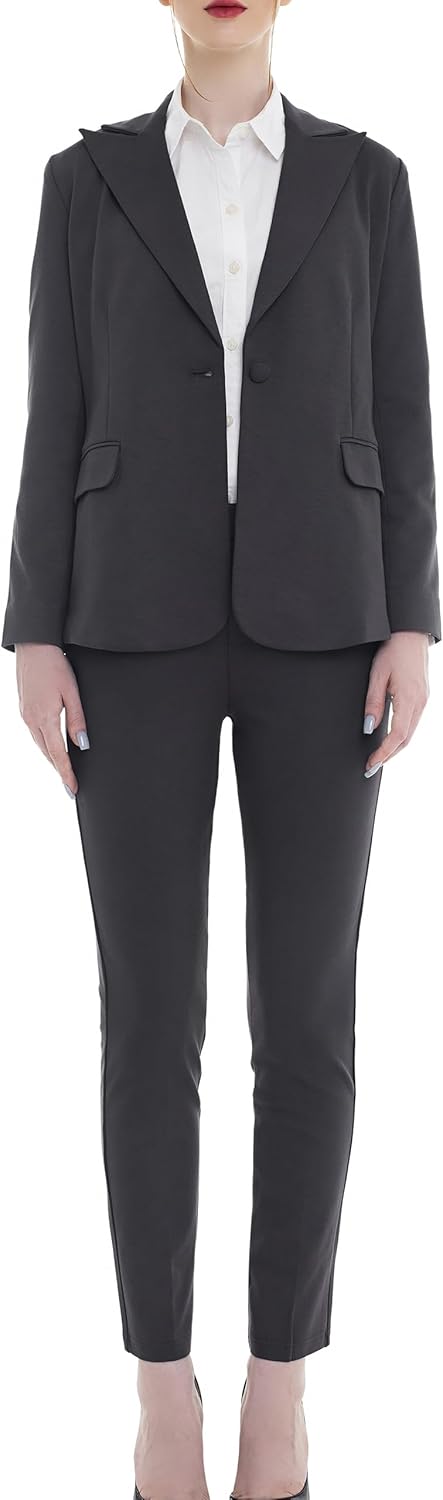 Elegant Women's Pant Suits Set for Professional Business Wear