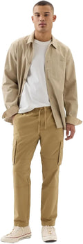 GAP Mens Cargo Pant - Relaxed Khaki Everyday Essential