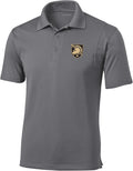 NCAA Men's Micro Pique Polo Shirt with Athletic Logo for Comfort