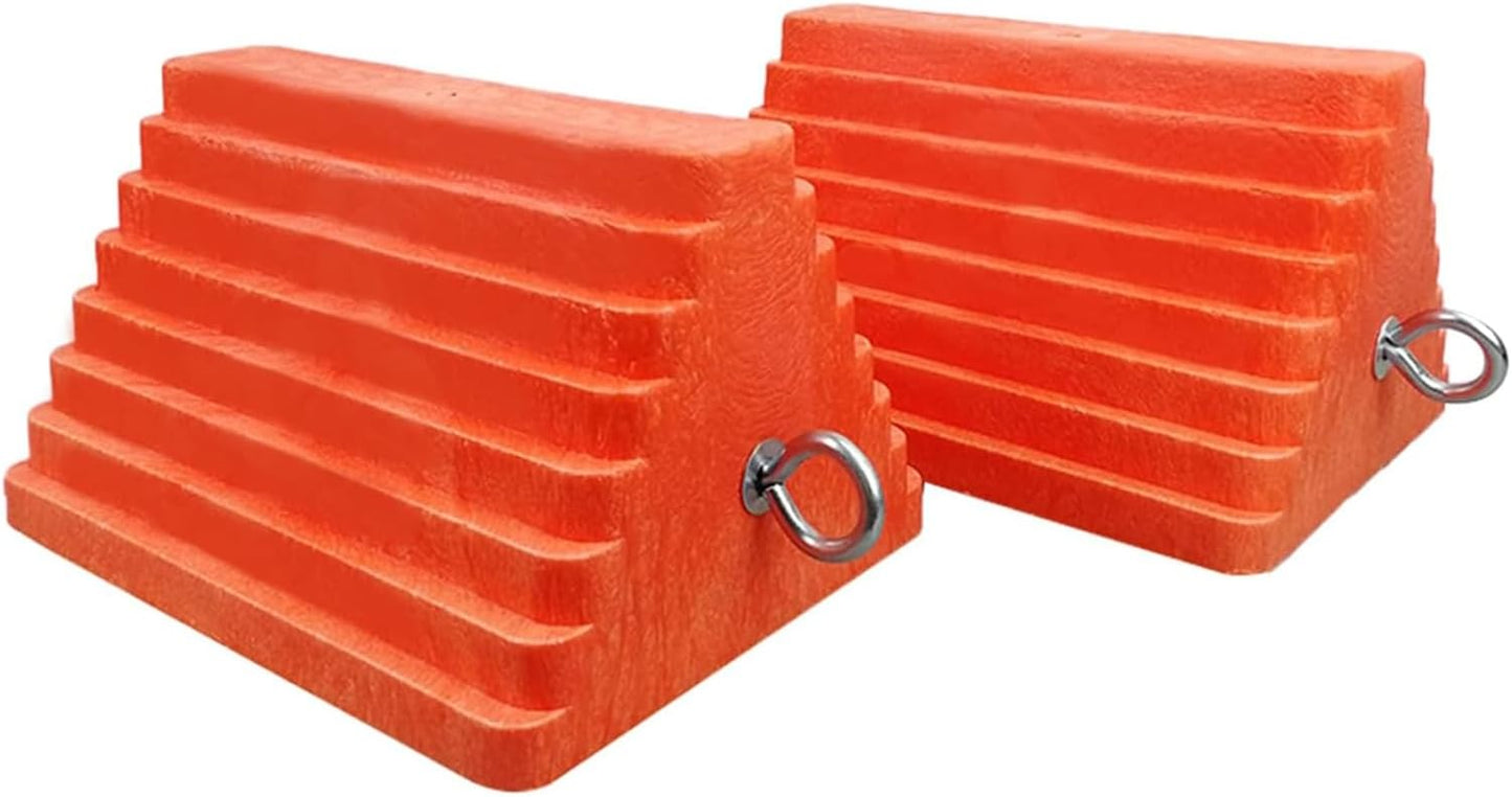 Heavy Duty Wheel Chocks for Trailers, Trucks, and Cars