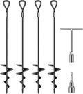 Heavy Duty Ground Anchor Kit for Camping and Outdoor Use