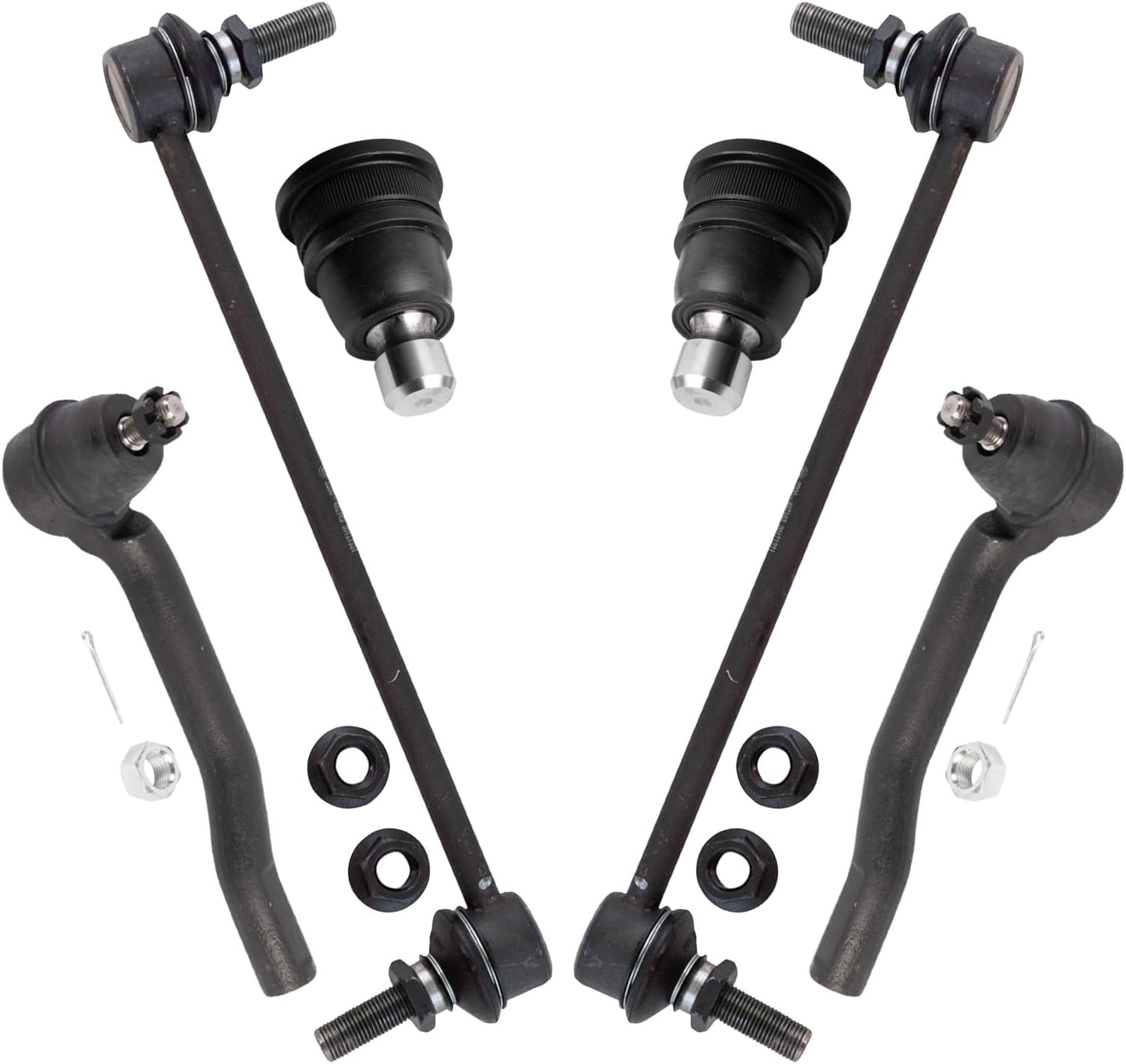 TRQ Front Steering & Suspension Kit for Chevrolet and Nissan