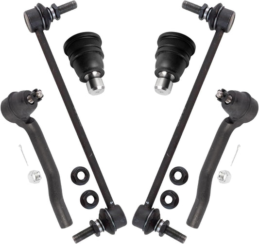 TRQ Front Steering & Suspension Kit for Chevrolet and Nissan
