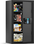 6.0 Cuft Large Home Safe Fireproof Waterproof - Secure Storage