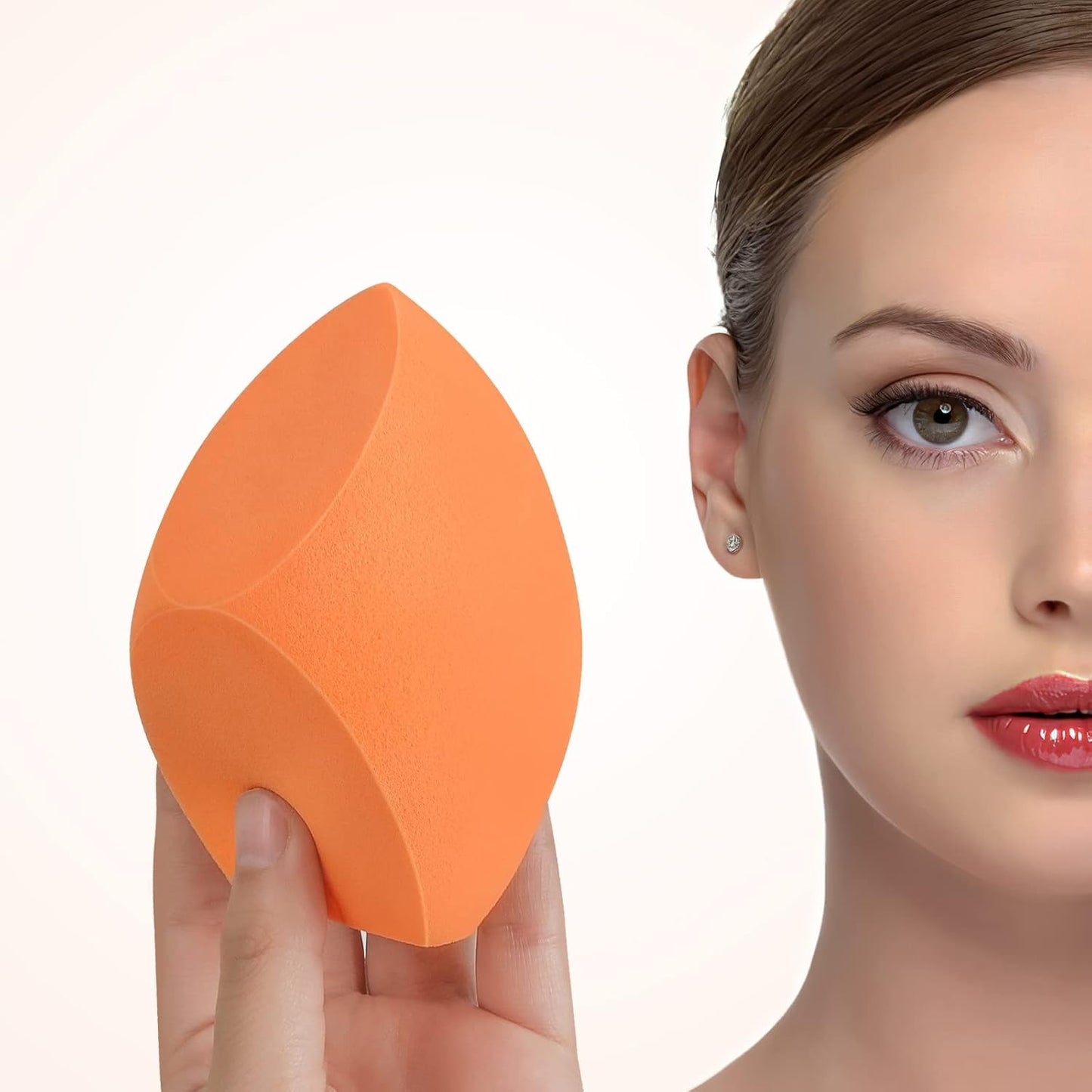 XL Make Up Beauty Sponge Set - Extra Large Blender & Holder - Versatile for Face & Body - OtGalk