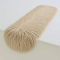 FabricLA Beige Faux Fur Table Runner 14 x 72 in - Cozy Holiday Accent