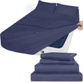 Air Mattress Queen Sheet Set - Deep Pocket 4 Piece Queen Sheet Set