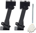 Set of 2 Trailer Stabilizer Leveling Jacks Folding Telescoping Legs