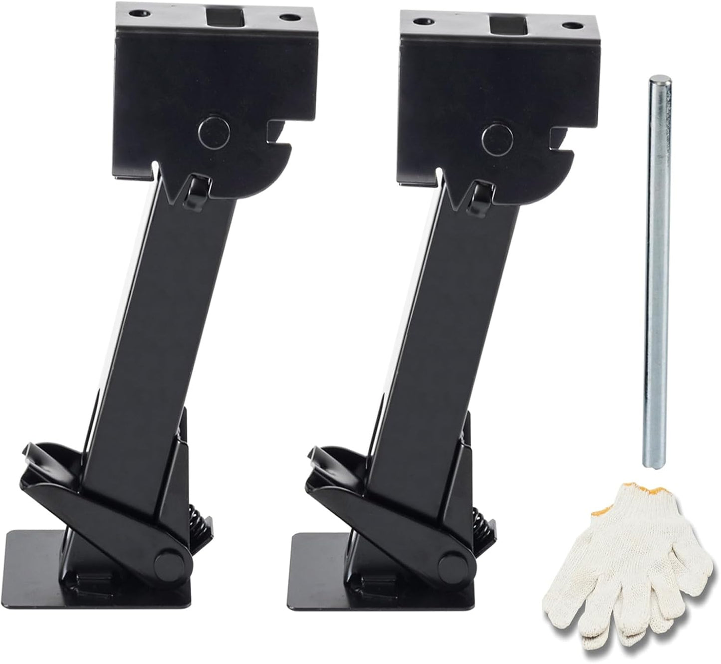 Set of 2 Trailer Stabilizer Leveling Jacks for RVs and Campers