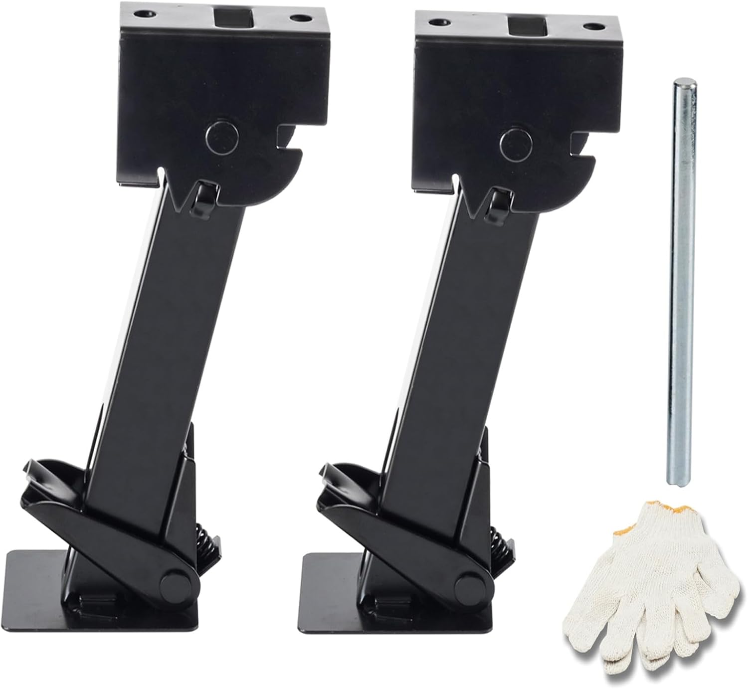 Set of 2 Trailer Stabilizer Leveling Jacks for RVs and Campers