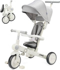 JMMD Baby Tricycle 7-in-1 Multifunctional Trike - Convertible Stroll