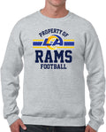 Los Angeles Rams Crewneck Sweatshirt for Men & Women - Property