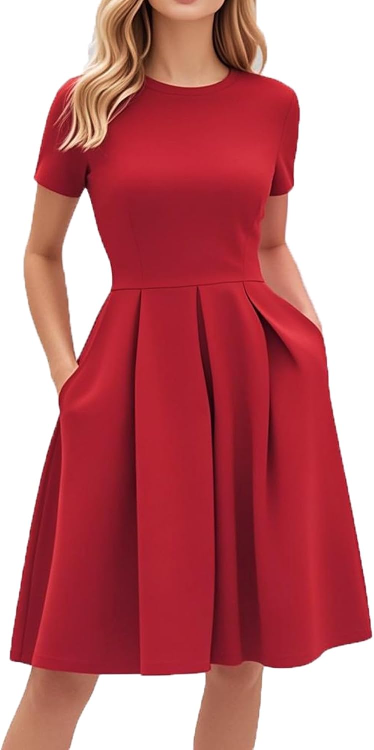 Oxiuly Summer Dresses for Women 2024 Party Church Bridesmaid