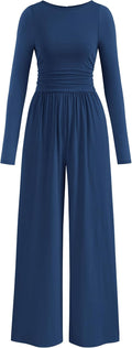One Piece Jumpsuit for Women - Dressy Casual Wide Leg Romper XS=US