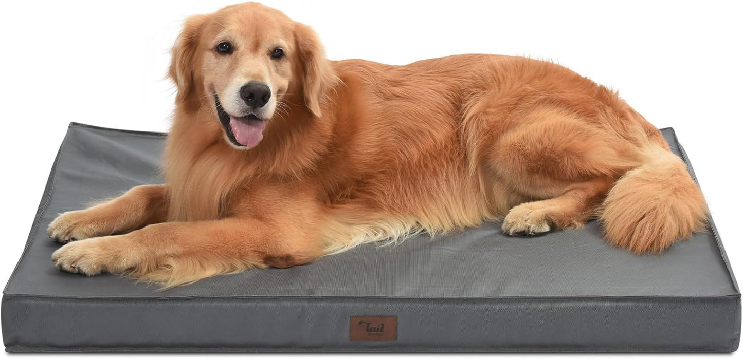 Outdoor Extra Large Dog Bed with Waterproof Oxford Cover