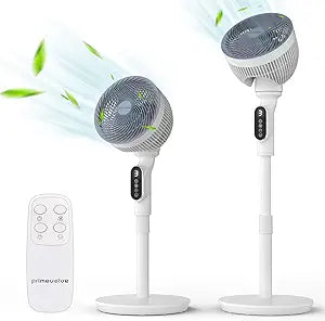 Primevolve 10.6 inch Oscillating Fan for Bedroom and Office Use
