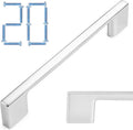 KOOFIZO 5 in Polished Chrome Cabinet Pulls - Pack of 20