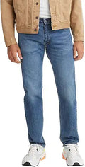 Levi's Men's 505 Regular Fit Jeans for Men - Comfort Stretch Fit