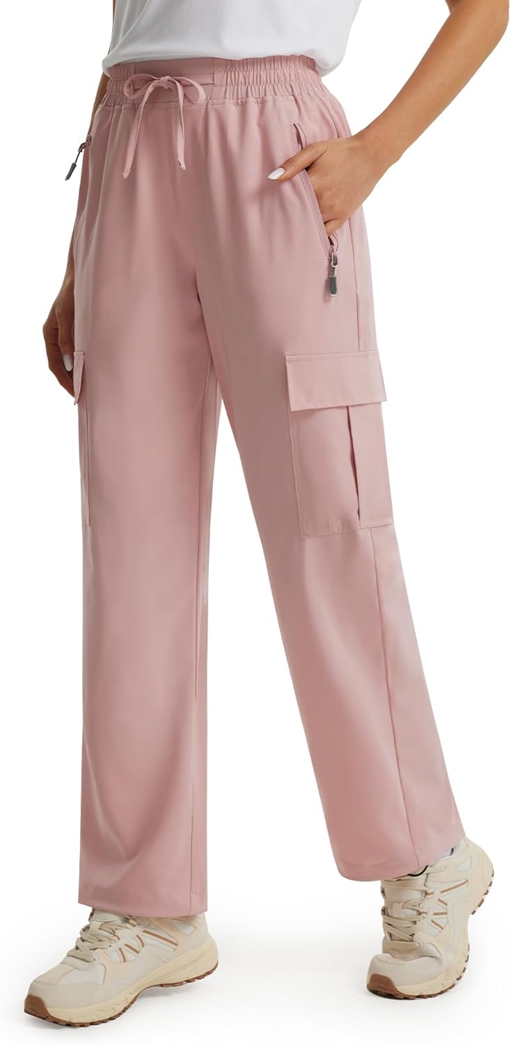 Libin Women's Hiking Pants Lightweight Quick Dry Cargo Pants