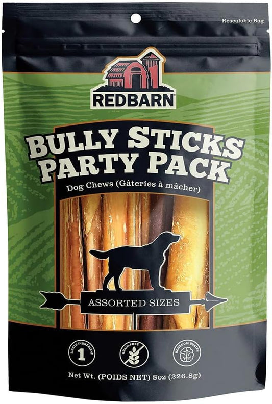 Redbarn All Natural Bully Sticks - Long Lasting Dental Treats