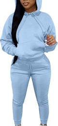 Womens Sweatsuits 2 Piece Set Hoodie and Joggers - Cozy Fit