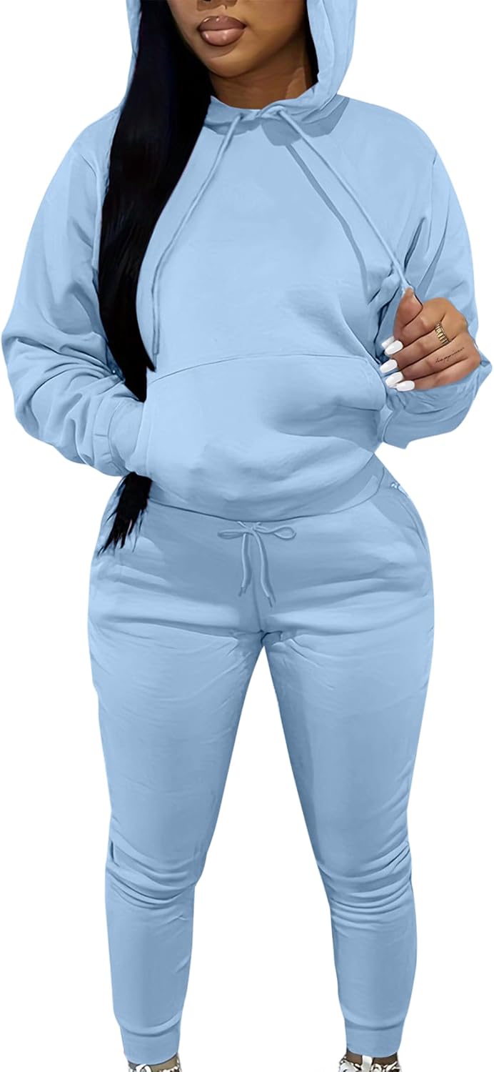 LovelyWholesale Womens Sweatsuits 2 Piece Set for Trendy Style
