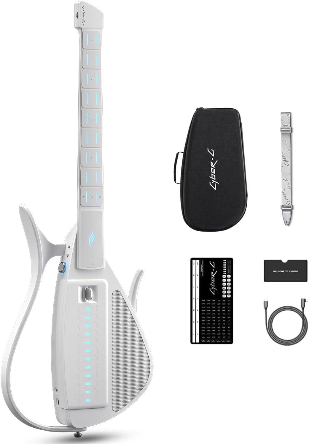 Enya CYBER-G Stringless Smart Guitar for Easy Learning & Fun