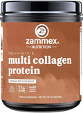 Zammex Multi Collagen Protein Powder - Supports Skin, Hair & Joints