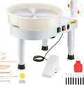 VEVOR 14in Pottery Wheel for Adults with Foot Pedal and Basin