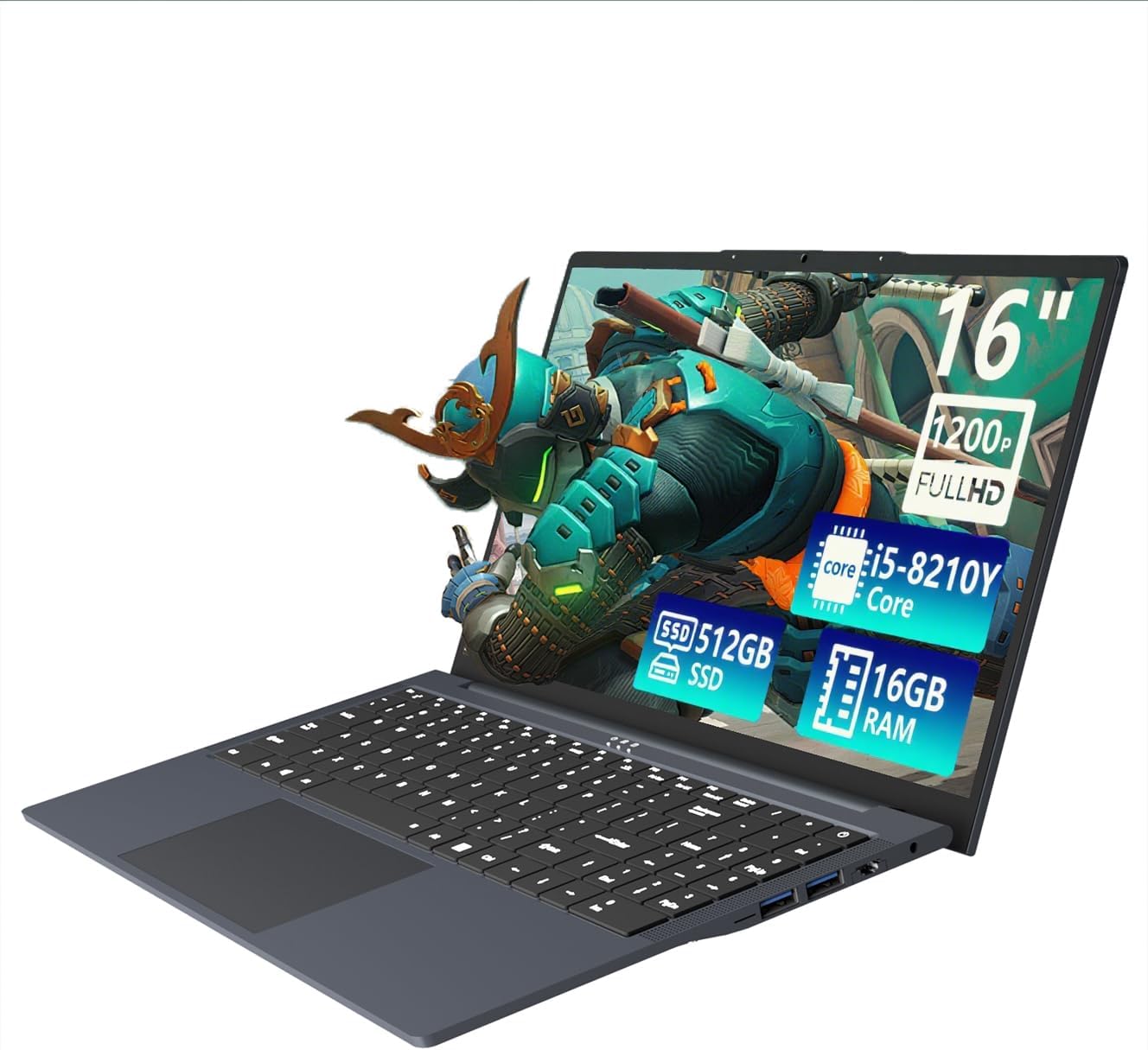 16 Inch Gaming Laptop with i5 Processor and 16GB RAM for Performance