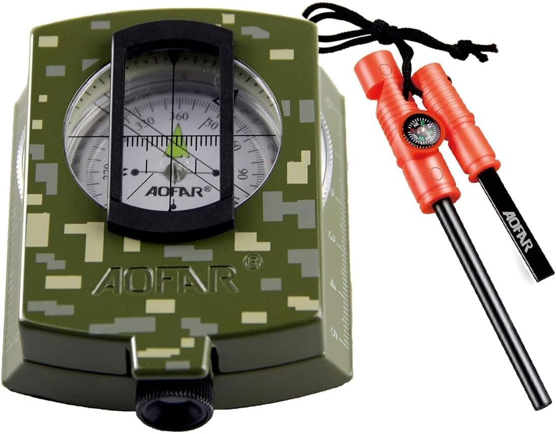 Ultimate Survival Compass Kit by AOFAR