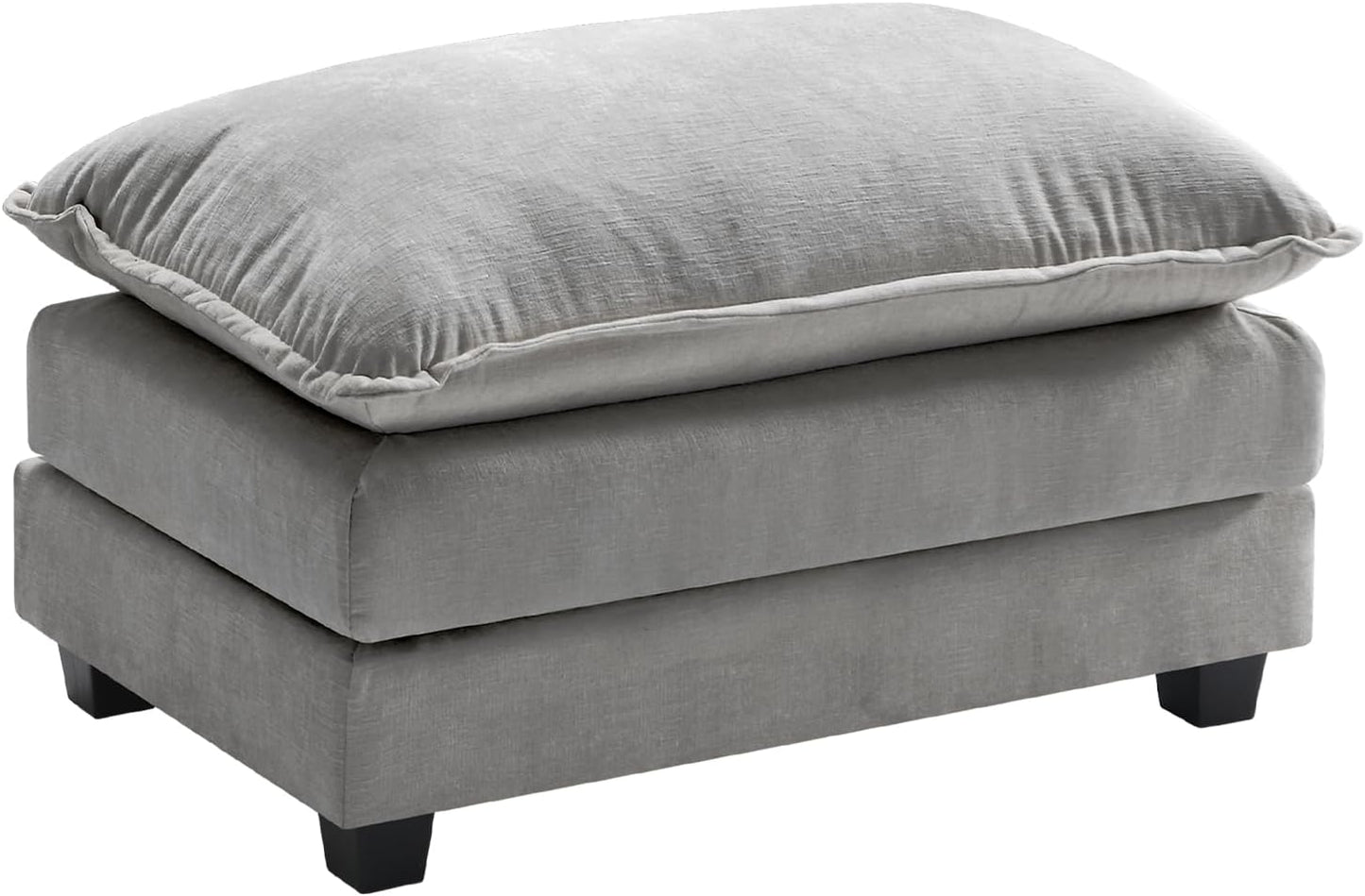 Ihanherry Ottoman for Modular Sectional Cloud Couch in Grey