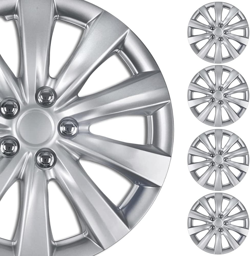 BDK Hubcaps Wheel Covers for Toyota Camry 16 Inch Set of 4