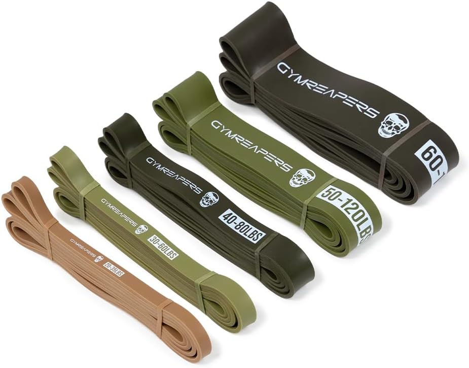 Gymreapers Resistance Bands for Powerlifting and Strength Training
