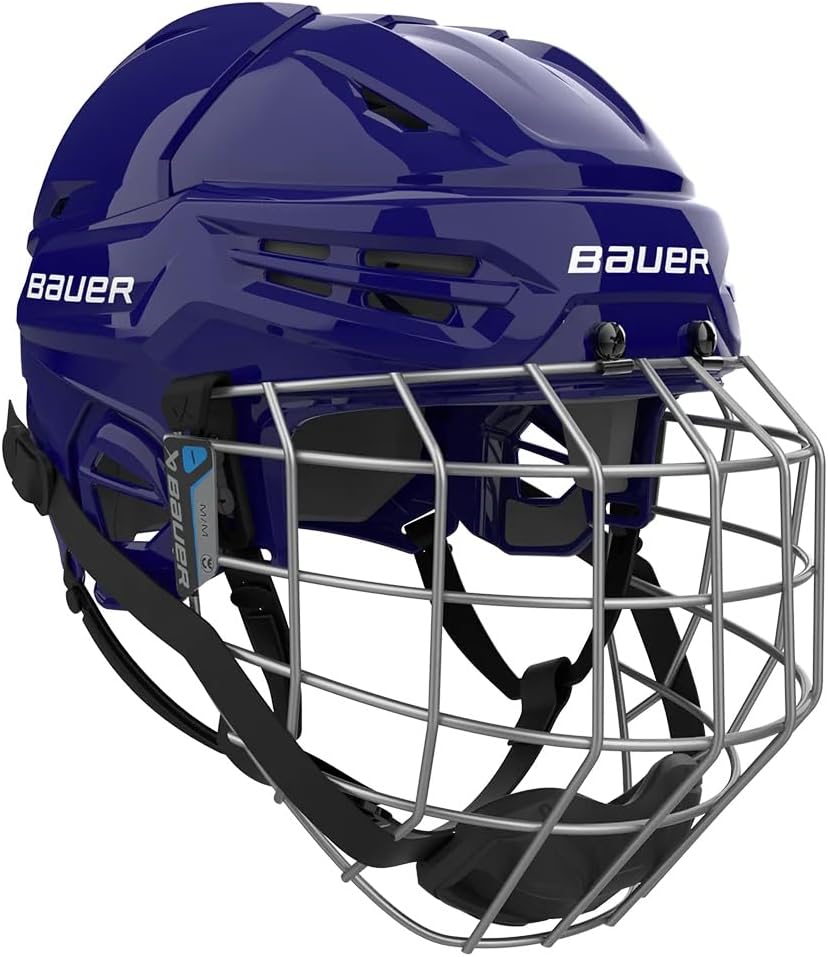 Bauer Re-Akt 55 Hockey Helmet Combo with Facemask for Seniors