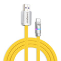 Neon Chubby Fast Charge USB-C Cable - 100W RGB Glow