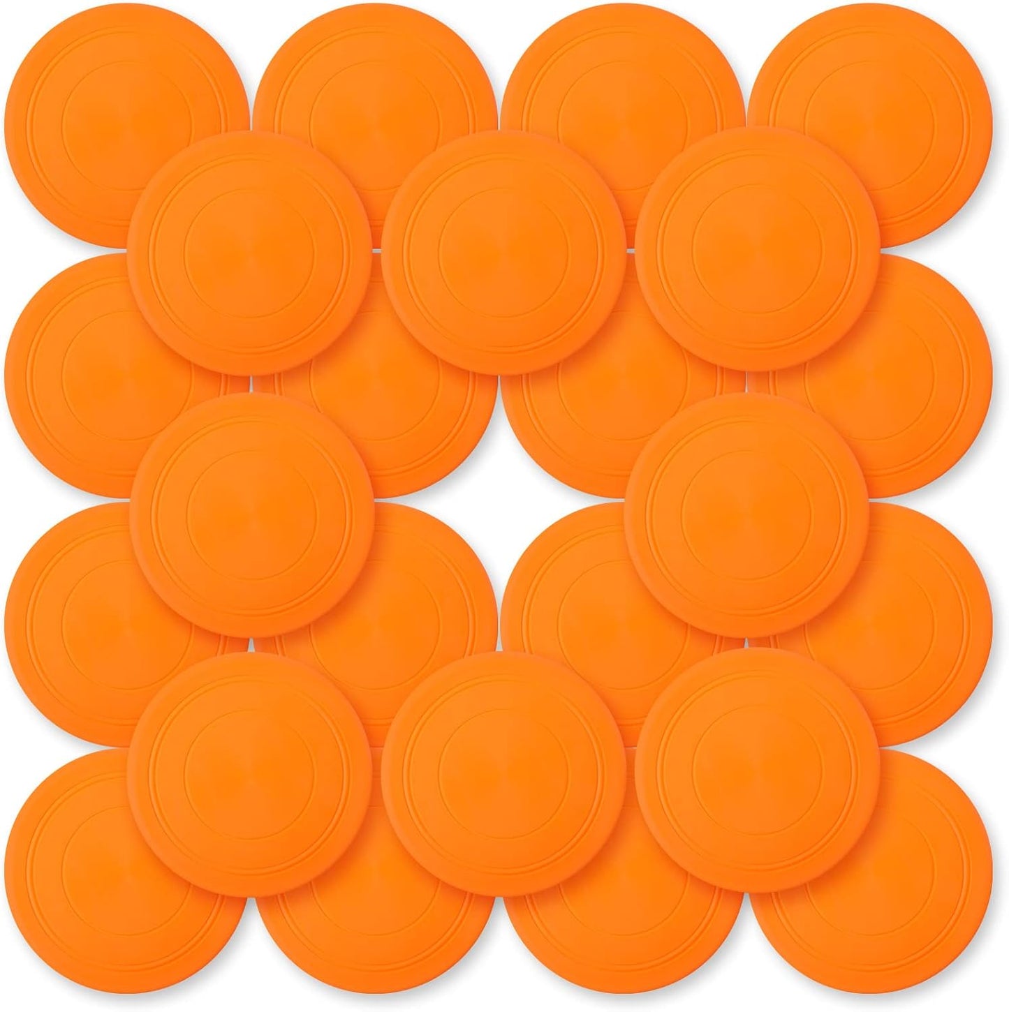 Soft Silicone 6.89 Flying Disc Set for Outdoor Fun