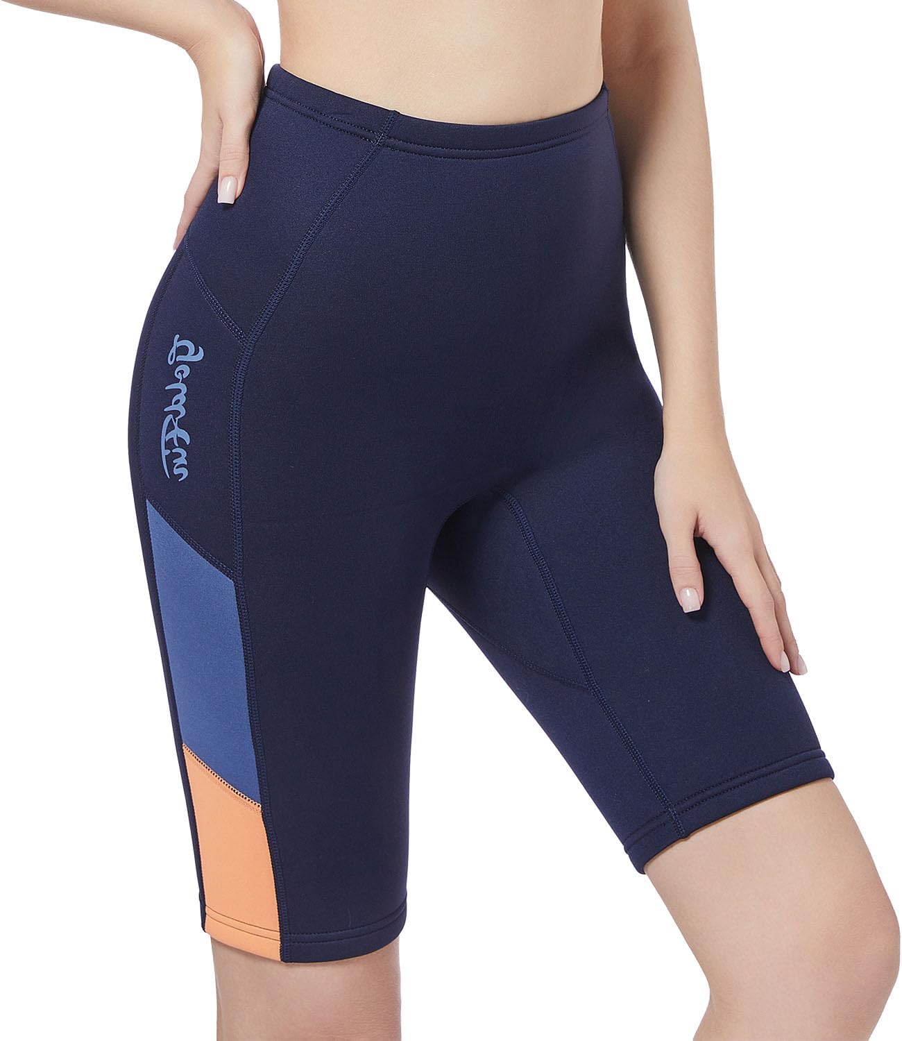 GoldFin Wetsuit Shorts for Women - 2mm Neoprene for Water Sports