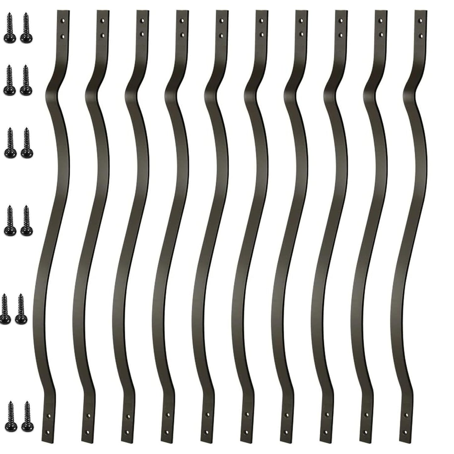 Heavy Duty Iron Deck Balusters for Outdoor Stair and Porch