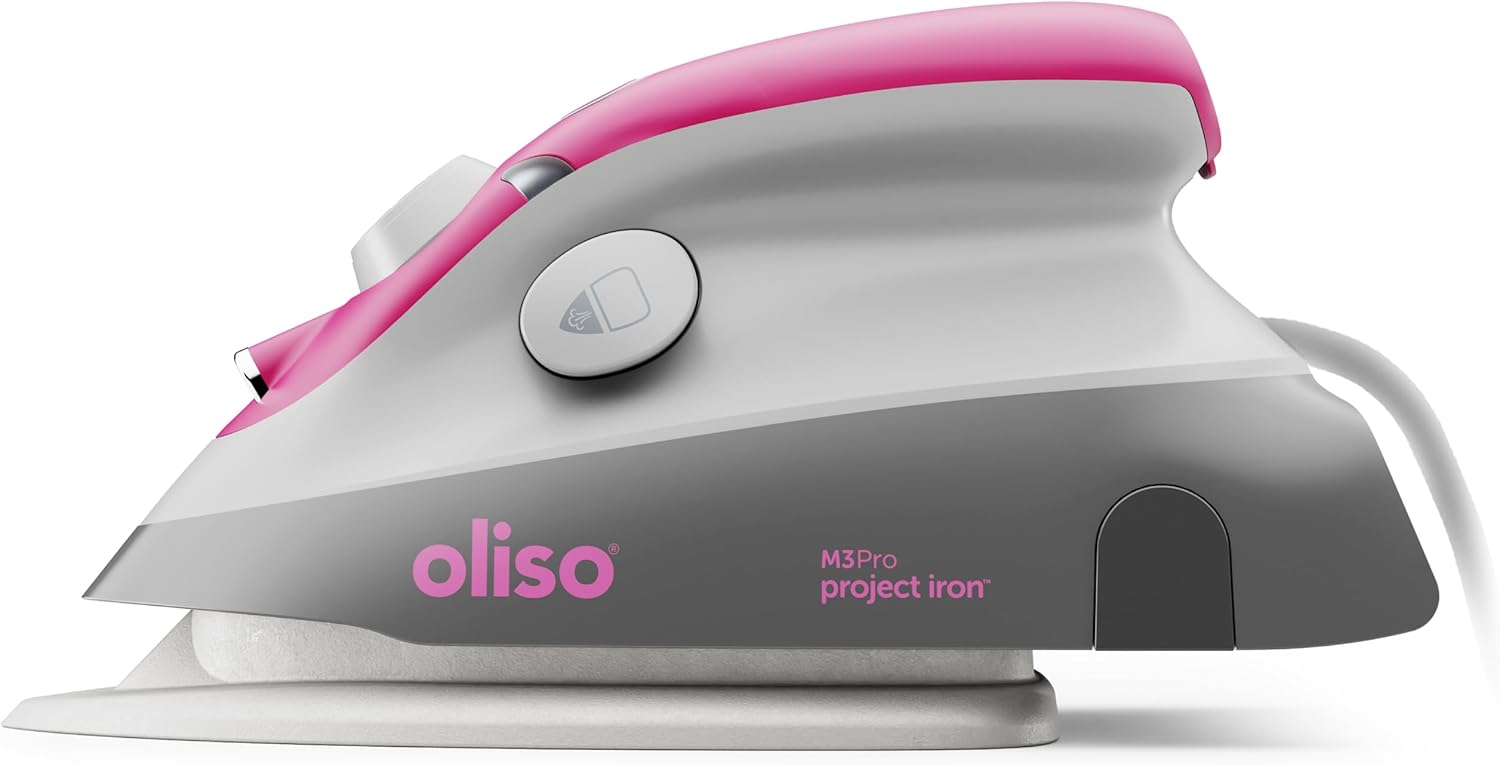 oliso M3Pro Project Steam Iron for Sewing and Crafting Needs