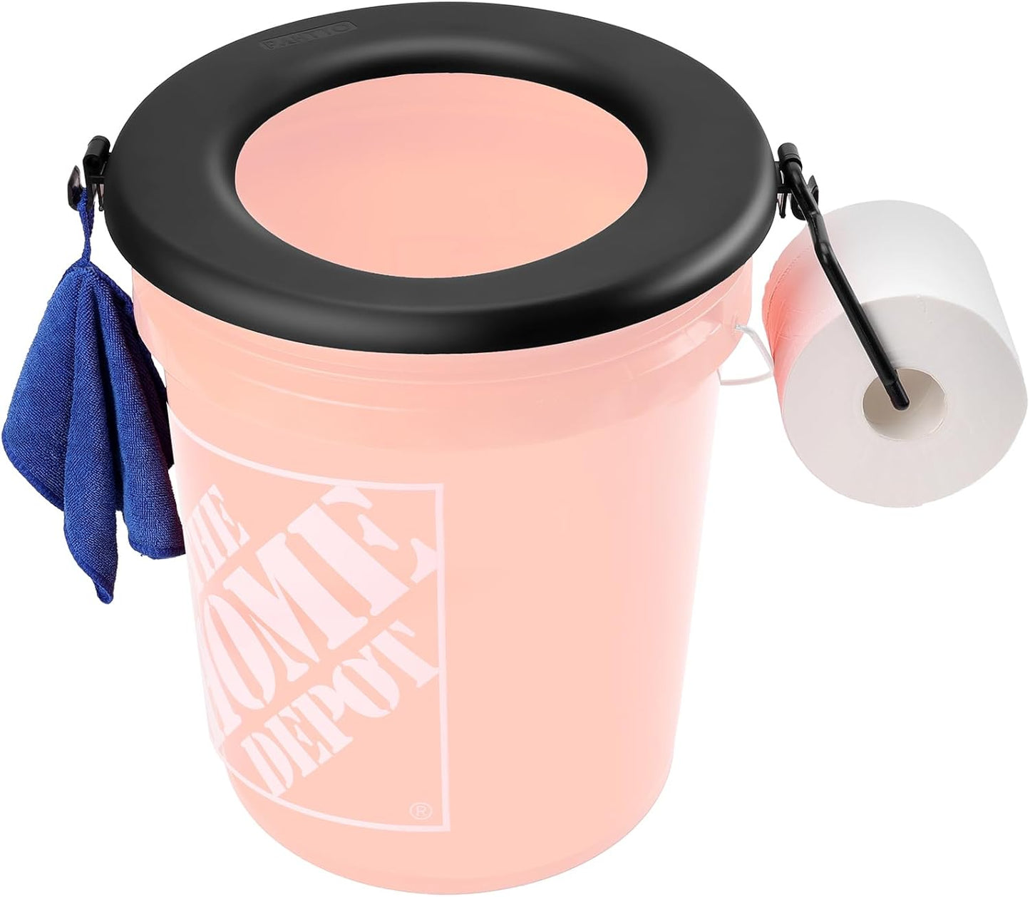 Snap-On Portable Toilet Seat: Outdoor Essential
