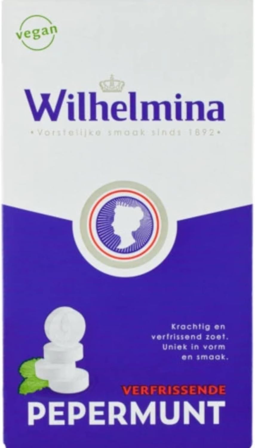 Wilhelmina Peppermints Box 3.5 Oz - Luxurious Taste Experience