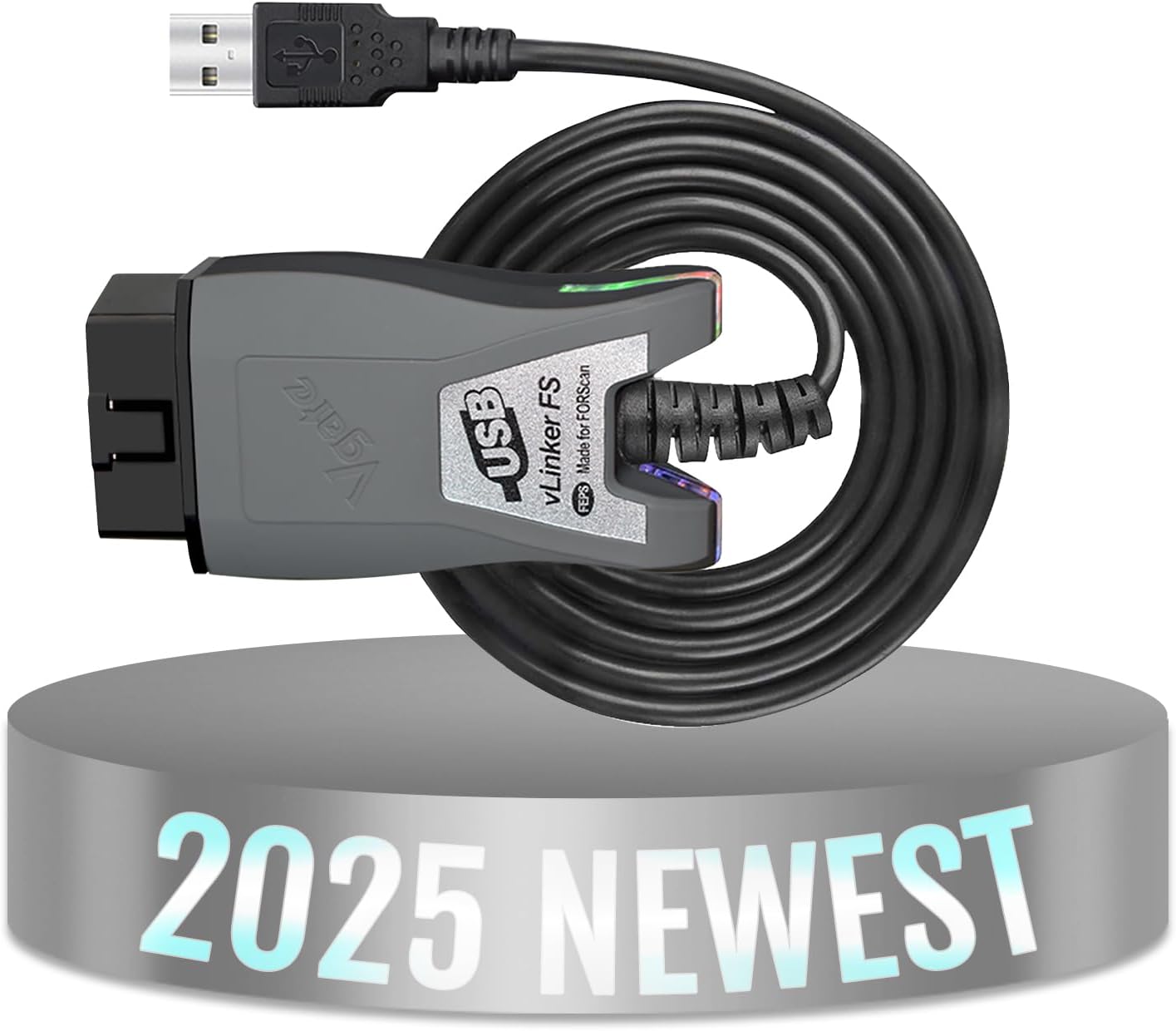 Vgate vLinker FS USB OBD2 Adapter for Car Diagnostics and More